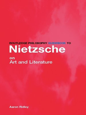 cover image of Routledge Philosophy GuideBook to Nietzsche on Art